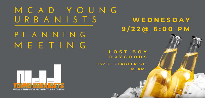 Join us in person at the Lost Boy Drygoods for a Young Urbanist Planning Meeting